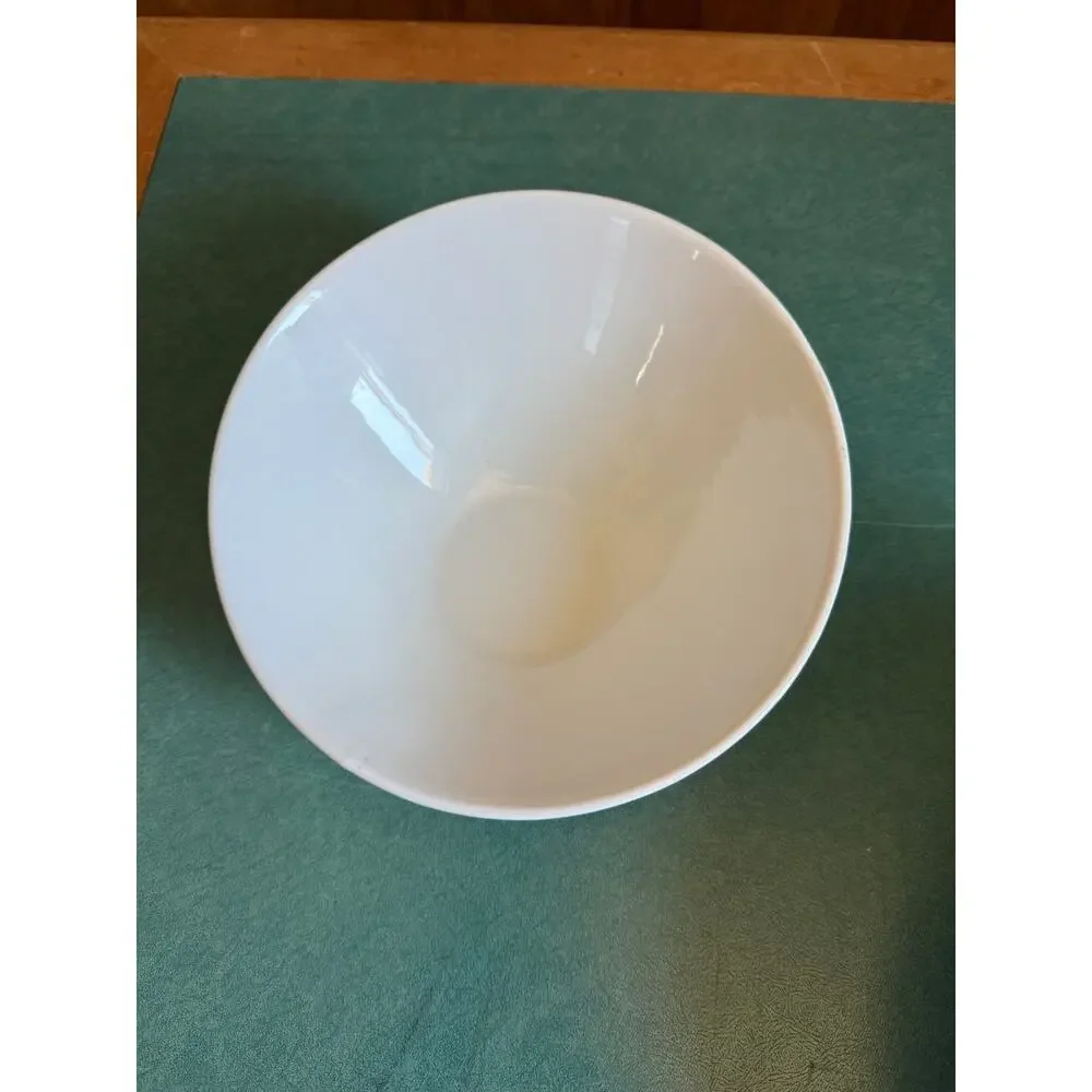Sur La Table White Porcelain Nesting Coupe Bowls Set of 2